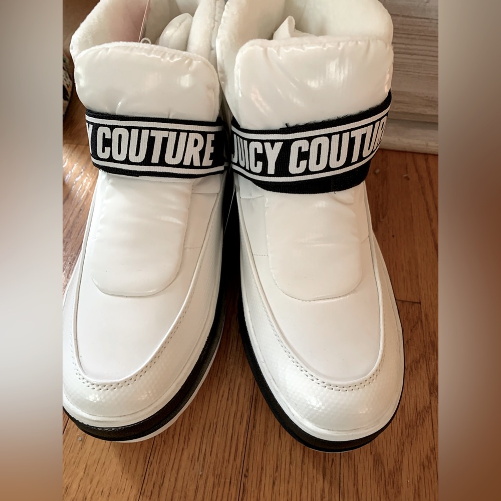 Juicy Couture White Booties